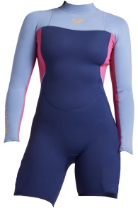 Roxy - Prologue 2/2 Longarm Shorty Backzip Dames Wetsuit