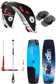 Reedin Kiteboarding - Super Model 2025 + Super E 2026 Kitesurf set