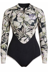 Salty Dayz 2/2 LS Spring Shorty Dames Wetsuit