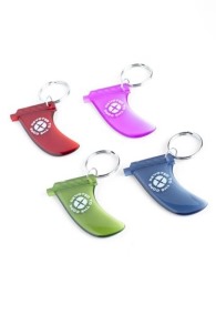 Surf Fin Key Ring