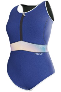Prolimit - Fire Sleeveless Shorty Front V-zip Wetsuit