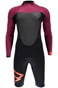 Brunotti - Defence Longarm Shorty 3/2 Backzip Dames Wetsuit