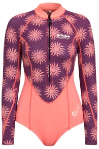 Billabong - Salty Dayz 2mm LS Frontzip Shorty Dames 2026 Wetsuit