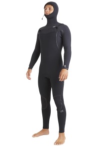 Billabong-Furnace Natural 6/5 Frontzip Hooded Wetsuit