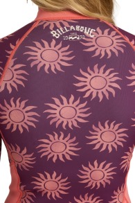 Billabong-Salty Dayz 2mm LS Frontzip Shorty Dames 2026 Wetsuit