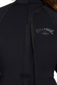 Billabong-Spring Fever 2mm LS Backzip Shorty Dames Wetsuit
