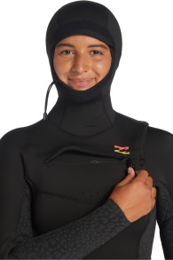 Billabong-Synergy 5/4 Frontzip Hooded Dames Wetsuit