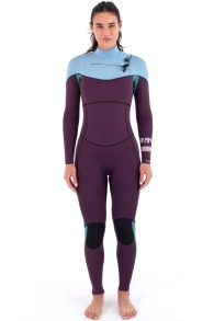 Hurley-ADVANT 4/3 Frontzip Dames Wetsuit