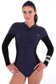 Hurley-AIR 2/2 Texture Springsuit Dames 2026 Wetsuit