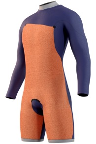 Mystic-Star 3/2 Longarm Shorty Frontzip Wetsuit