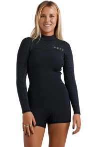 Roxy-2.0 Swell Natural LS Shorty Backzip Wetsuit