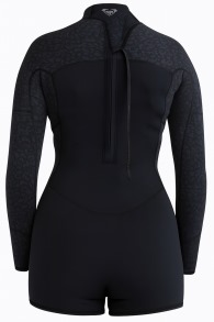 Roxy-2.0 Swell Natural LS Shorty Backzip Wetsuit