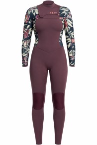 Roxy-Swell Natural 4/3 Frontzip Dames 2026 Wetsuit