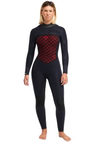 Roxy-Swell Natural 4/3 Frontzip Dames Wetsuit
