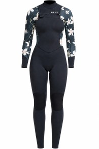 Roxy-Swell Natural 4/3 Frontzip Dames Wetsuit