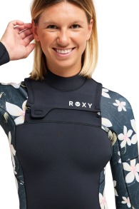 Roxy-Swell Natural 4/3 Frontzip Dames Wetsuit