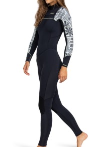Roxy-Swell Series 4/3 Frontzip Dames Wetsuit