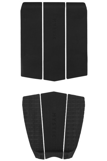 Mystic 3 Piece Tail + Front Traction Pad Zwart