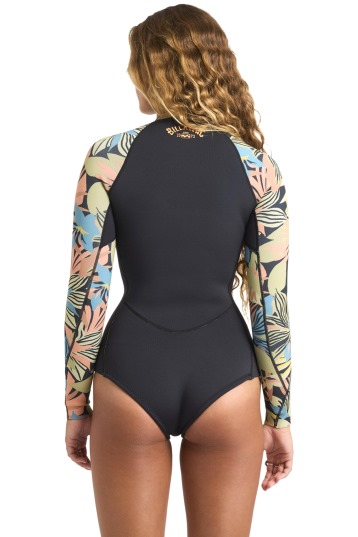 Billabong-Salty Dayz 2/2 LS Spring Shorty Dames Wetsuit
