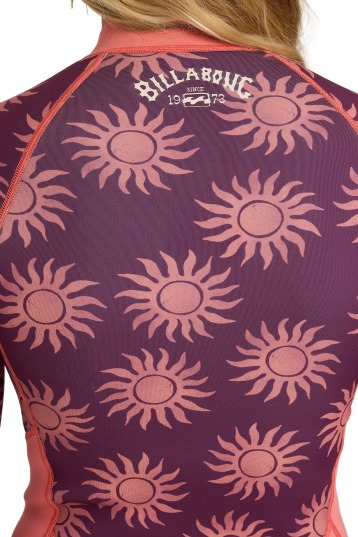Billabong-Salty Dayz 2mm LS Frontzip Shorty Dames 2026 Wetsuit