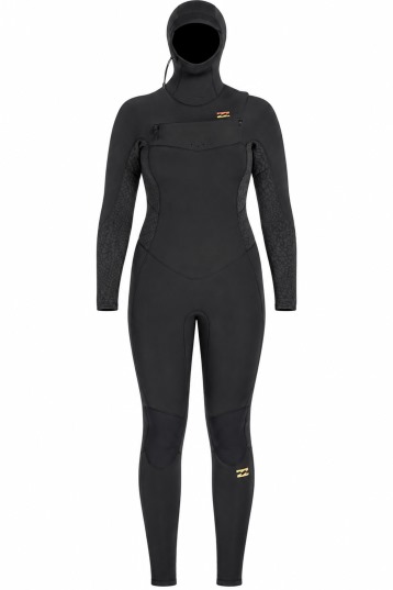 Billabong-Synergy 5/4 Frontzip Hooded Dames Wetsuit