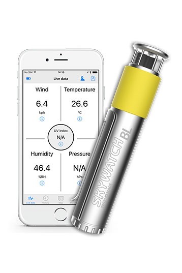 Skywatch BL300 Smartphone Bluetooth Windmeter