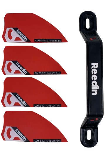 Reedin Kiteboarding Cored-Out Fin Set