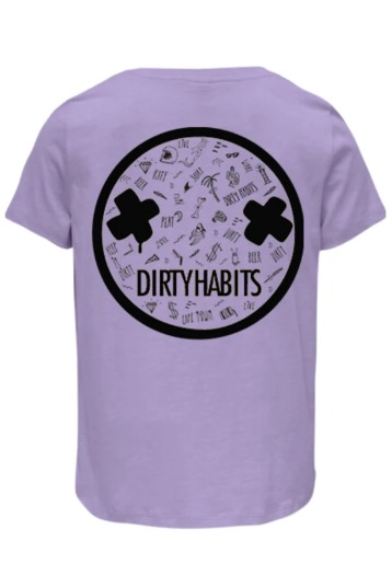Dirty Habits-Lilac Tee