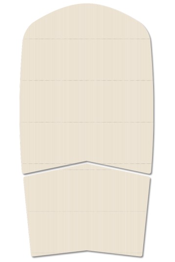 F-One Front Pad Mitu Bamboo Wit