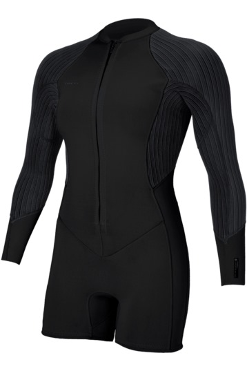 Hyperfreak 2mm Front Zip L/S Women