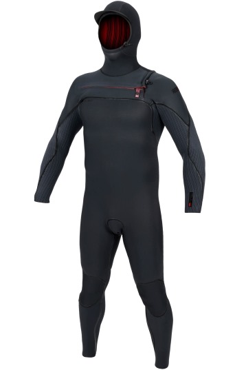 Hyperfreak Fire 5/4+ Chest Zip Hooded Wetsuit