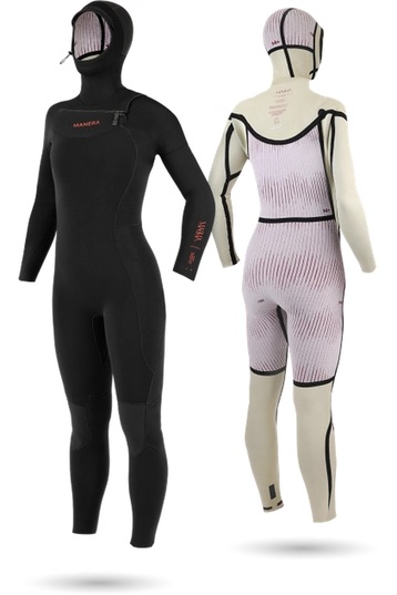 Manera-Magma 6/4 Frontzip Hooded Dames 2026 Wetsuit