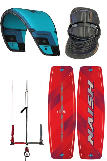 Naish-Triad + Hero 2024 Kitesurf Set