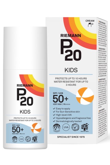 Riemann P20 Zonnebrand Kids SPF50+ 200ml Cream