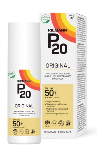 Riemann P20 Zonnebrand SPF50+ Spray 85ml