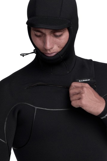 Quiksilver-Marathon Sessions 5/4/3 Hooded Wetsuit
