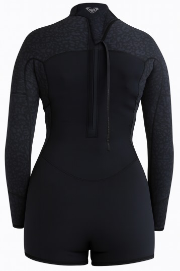 Roxy-2.0 Swell Natural LS Shorty Backzip Wetsuit