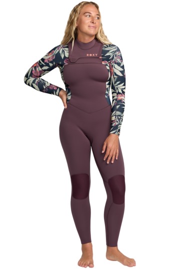 Roxy-Swell Natural 4/3 Frontzip Dames 2026 Wetsuit