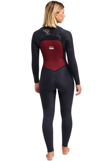Roxy-Swell Natural 4/3 Frontzip Dames Wetsuit