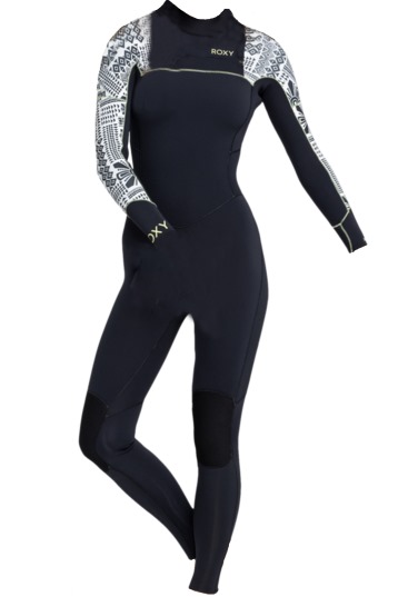 Roxy-Swell Series 4/3 Frontzip Dames Wetsuit