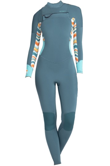 Roxy-Swell Series 4/3 Frontzip Dames Wetsuit