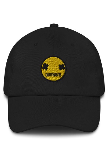 Dirty Habits Smiley Dad Hat