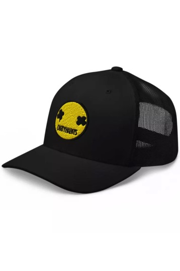 Dirty Habits Smiley Retro Trucker Cap