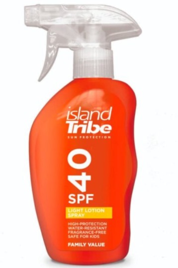 Island Tribe SPF 40 Light Lotion Spray 300ml Zonnebrand