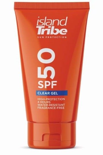 Island Tribe SPF 50 Clear Gel 100ml Zonnebrand