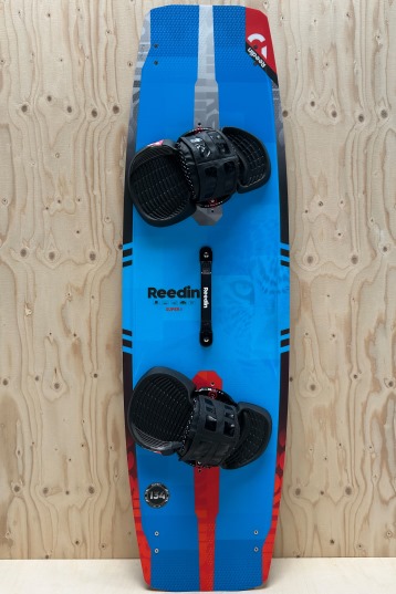 Reedin Kiteboarding Super E 2025 Kiteboard (DEMO) 134 X 40: Blauw