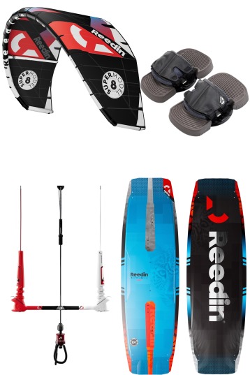 Super Model HTF 2024 + Super E 2025 Kitesurf Set