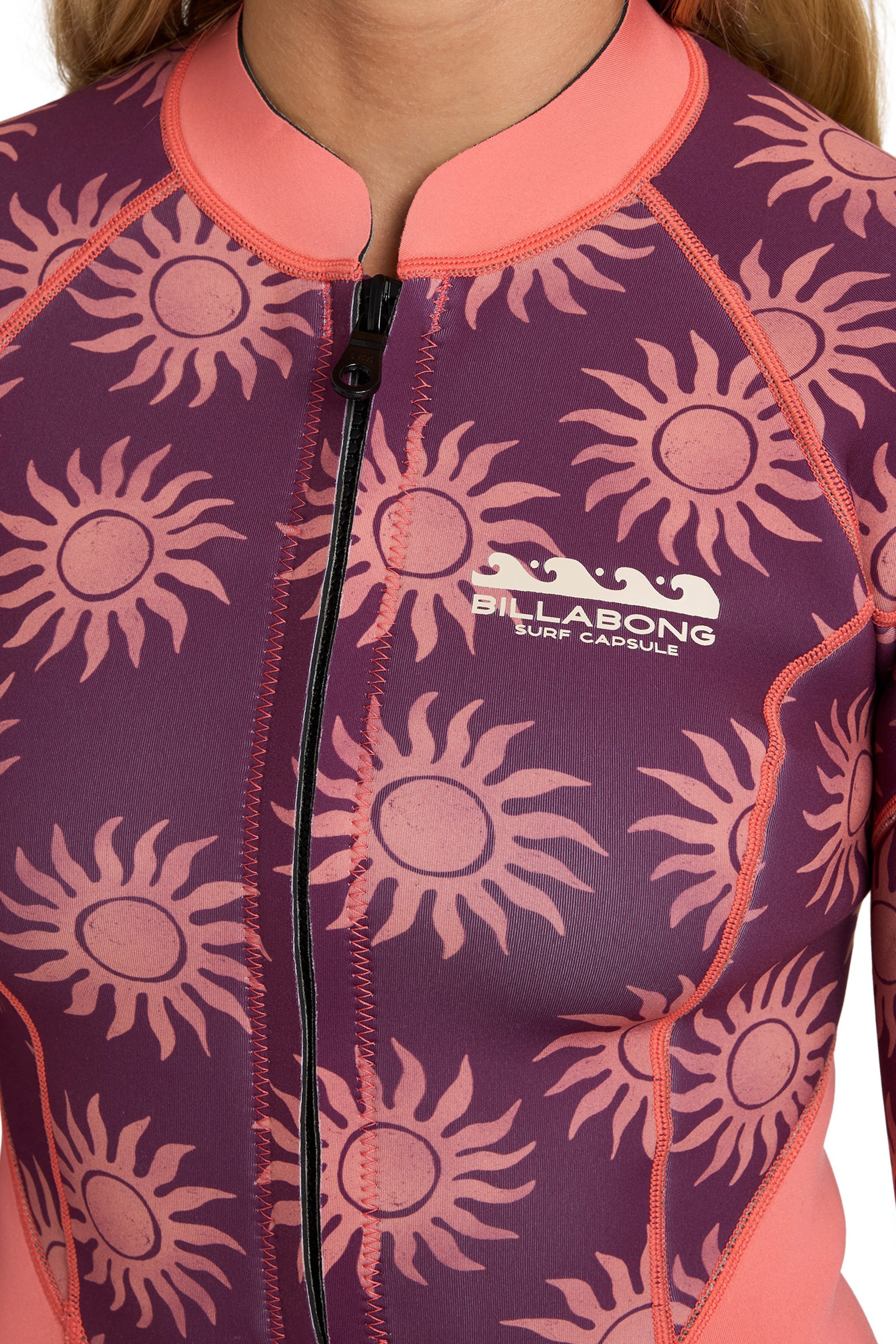Billabong-Salty Dayz 2mm LS Frontzip Shorty Dames 2026 Wetsuit