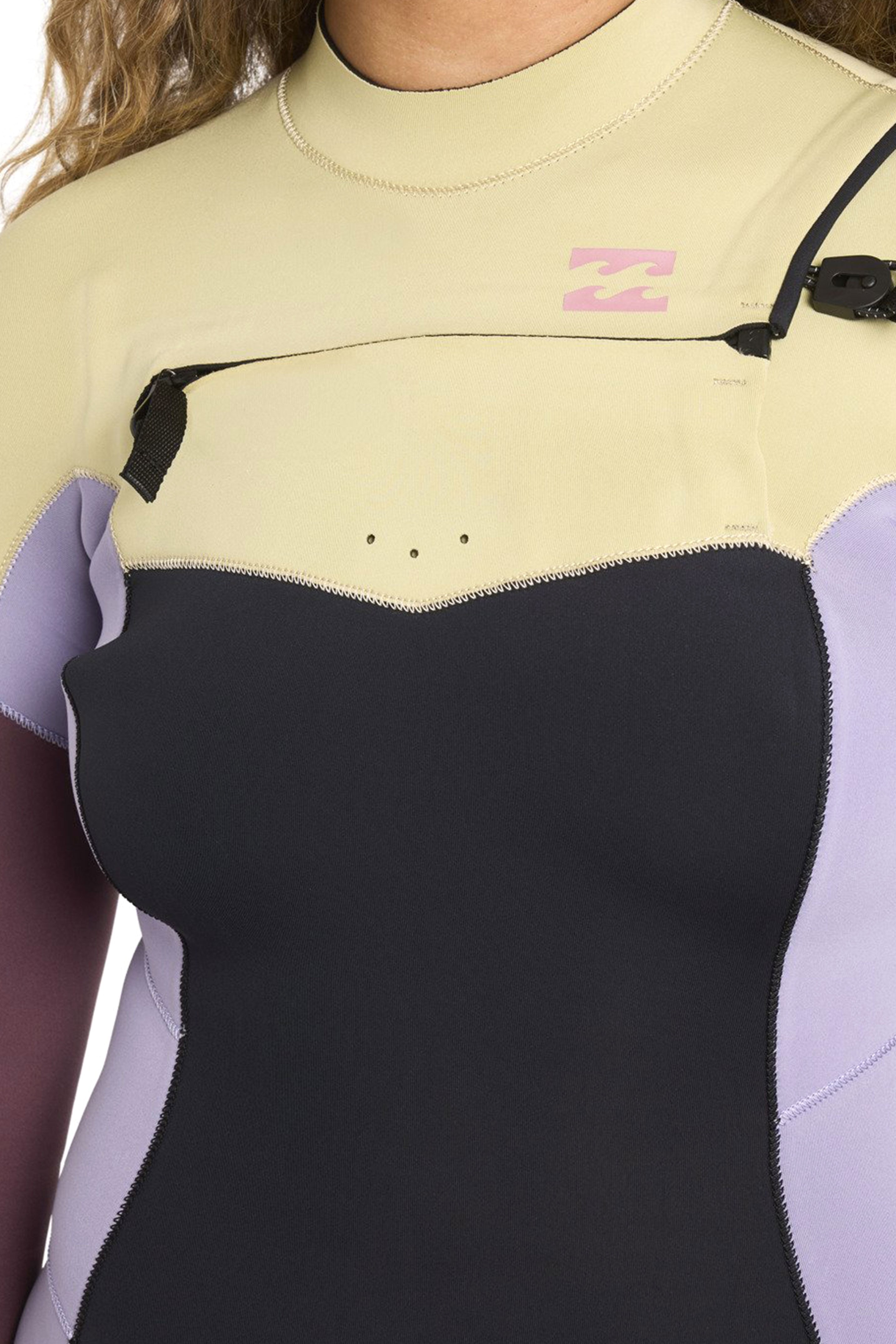 Billabong-Synergy 2/2 Frontzip Longarm Shorty Women Wetsuit