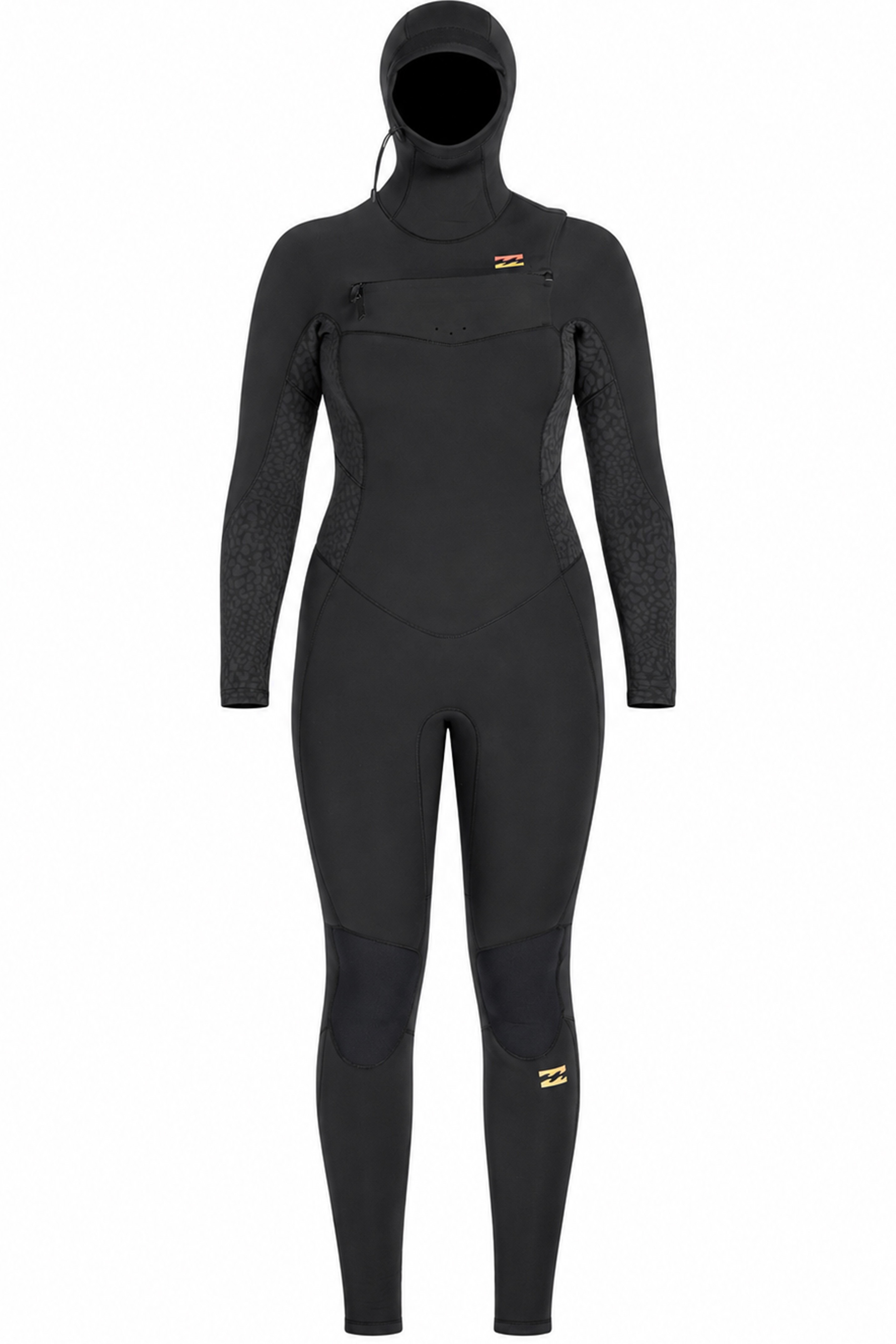 Billabong-Synergy 5/4 Frontzip Hooded Dames Wetsuit